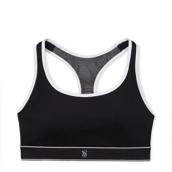 🆕 VICTORIA'S SECRET VS PLAYER SPORTS BRA Black XL 16-18 38D 40B 40C - Picture 3 of 14